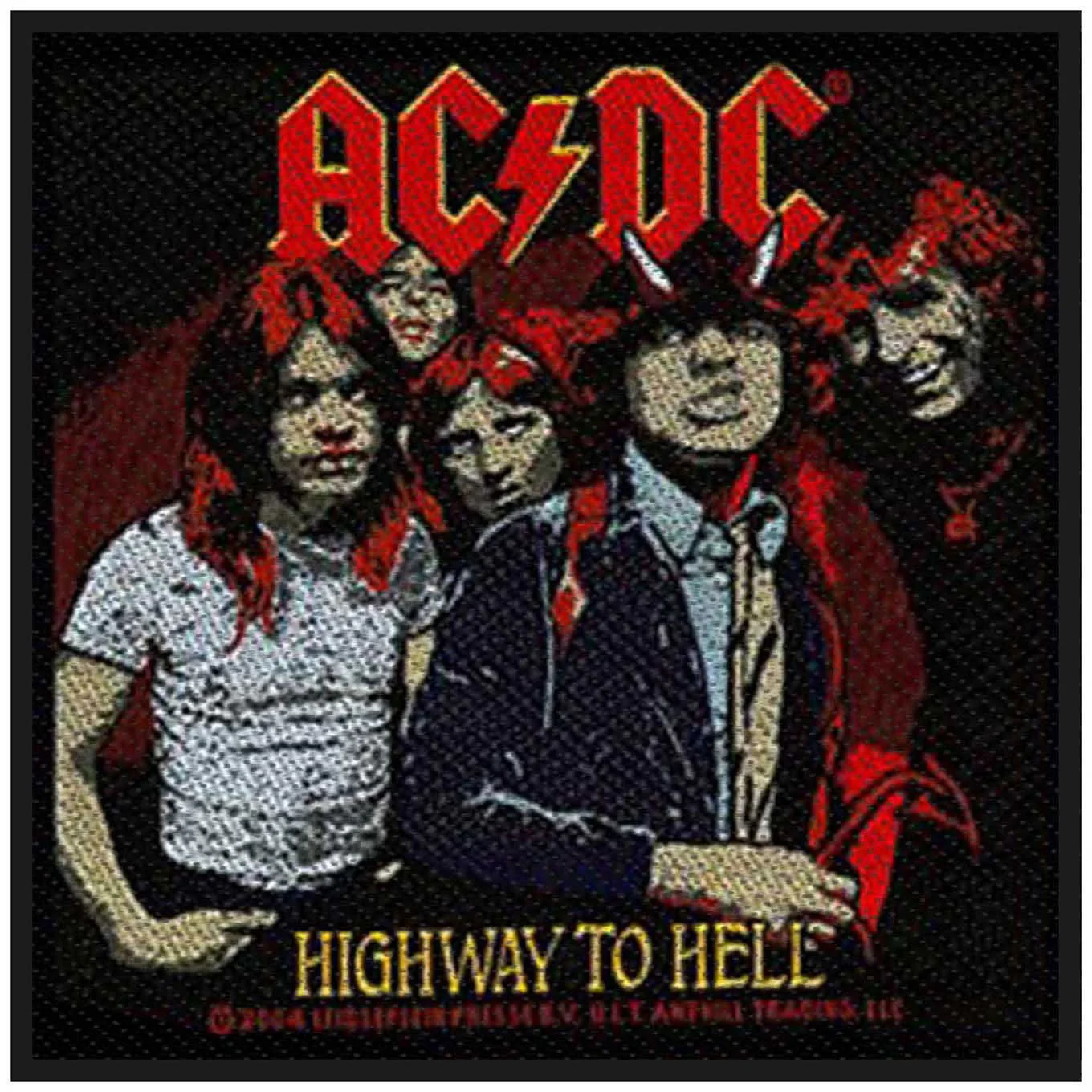 AC/DC - Unisex Highway To Hell Standard Patch - Image 3