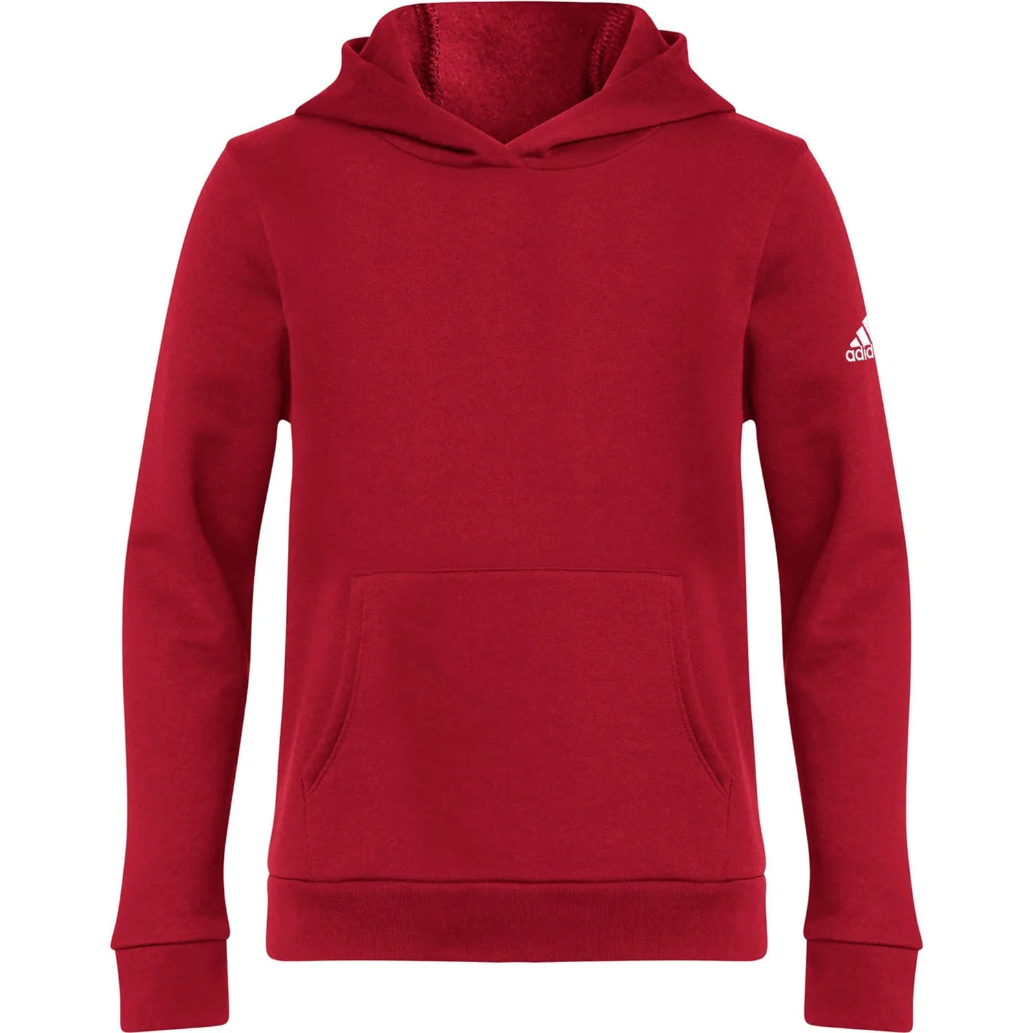Adidas - Junior Fleece Hooded Sweatshirt - Image 5