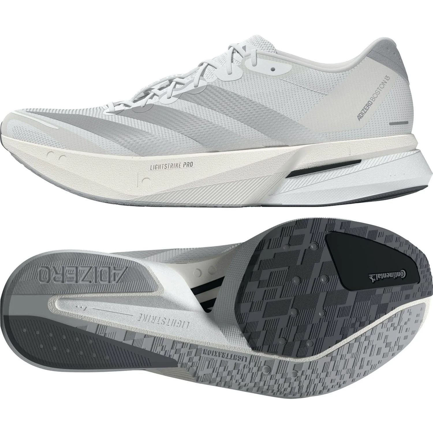 Adidas - Womens Adizero Boston 13 Low Top Sneakers - Image 3