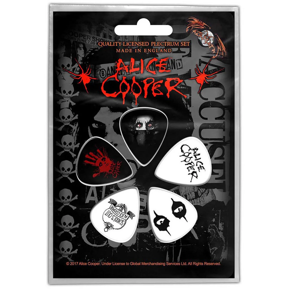 Alice Cooper - Unisex Eyes Plectrum Pack - Image 3