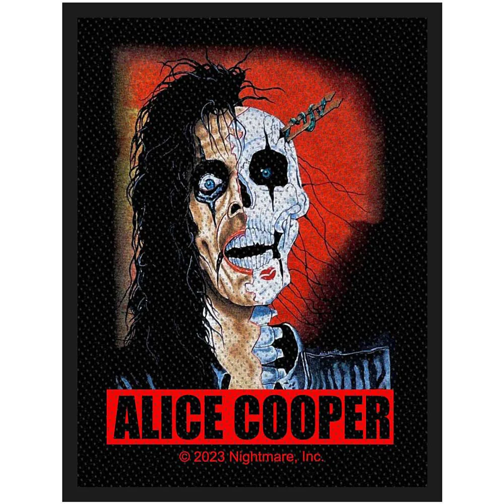 Alice Cooper - Unisex Trashed Woven Patch