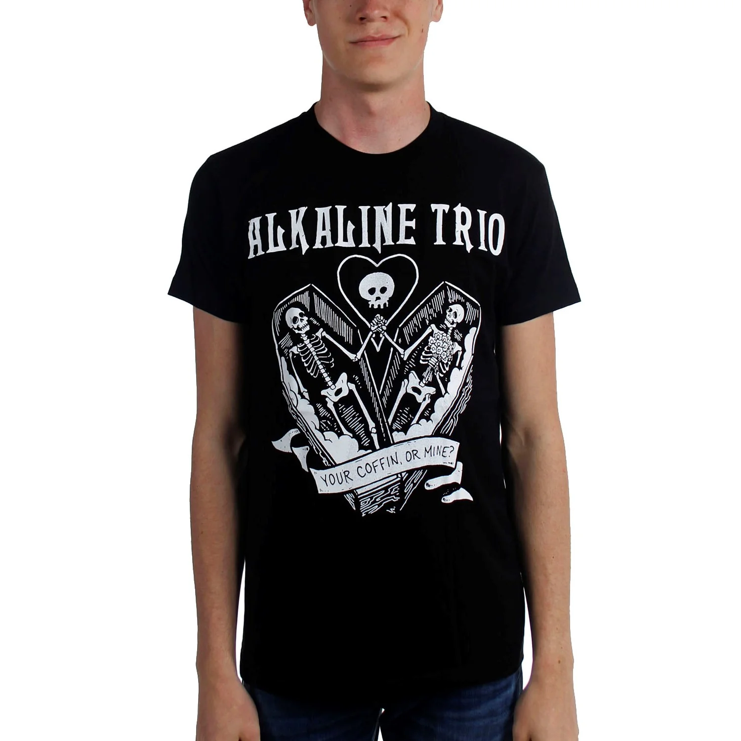 Alkaline Trio - Mens Your Coffin T-Shirt - Image 2