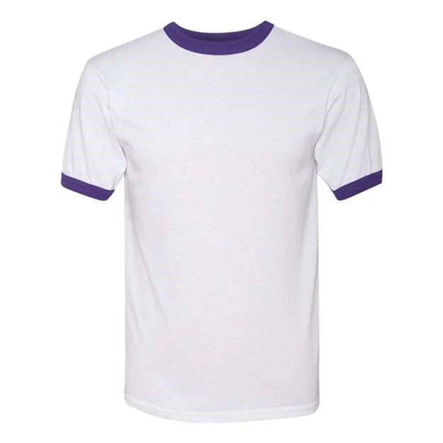 Augusta Sportswear - Mens 710 50/50 Ringer T-Shirt - Image 23