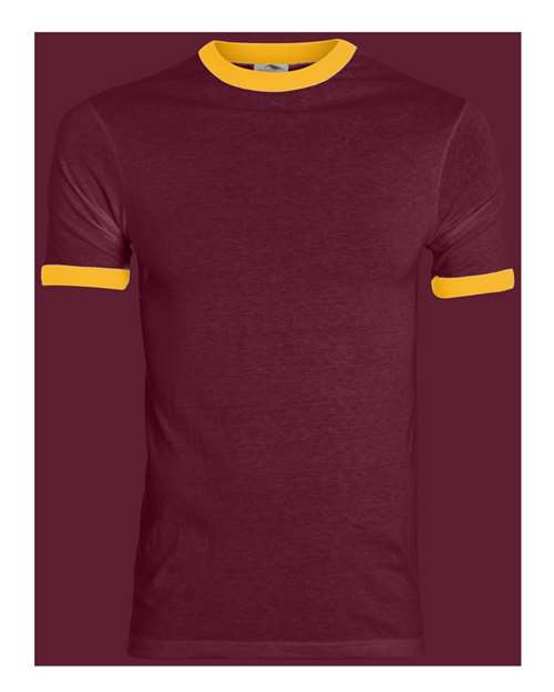 Augusta Sportswear - Mens 710 50/50 Ringer T-Shirt - Image 37