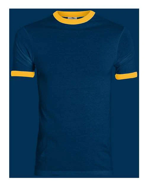 Augusta Sportswear - Mens 710 50/50 Ringer T-Shirt - Image 38