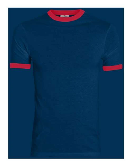 Augusta Sportswear - Mens 710 50/50 Ringer T-Shirt - Image 39