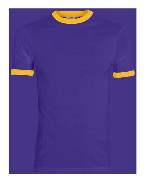 Augusta Sportswear - Mens 710 50/50 Ringer T-Shirt - Image 40