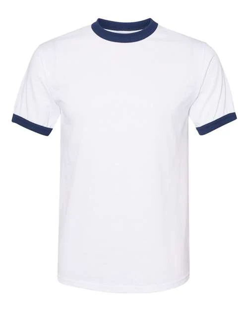 Augusta Sportswear - Mens 710 50/50 Ringer T-Shirt - Image 46