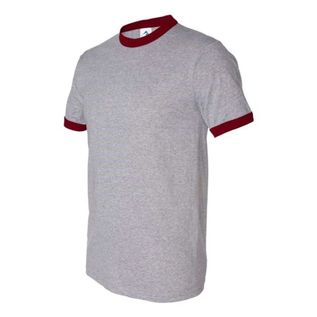 Augusta Sportswear - Mens 710 50/50 Ringer T-Shirt - Image 56
