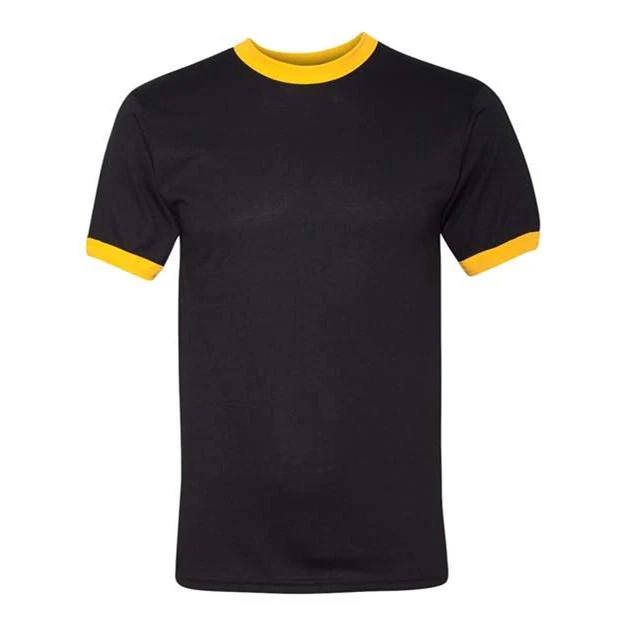 Augusta Sportswear - Mens 710 50/50 Ringer T-Shirt - Image 8