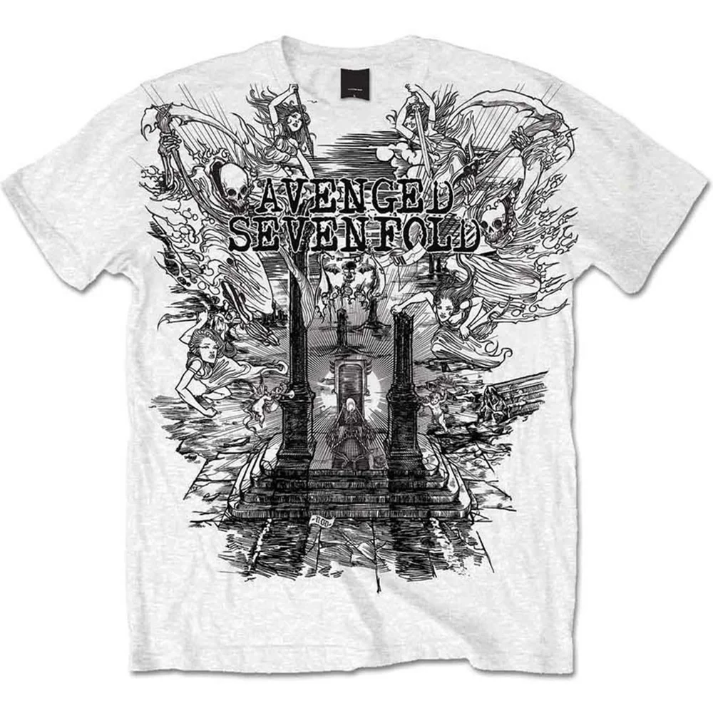 Avenged Sevenfold - Unisex Land Of Cain T-Shirt - Image 3