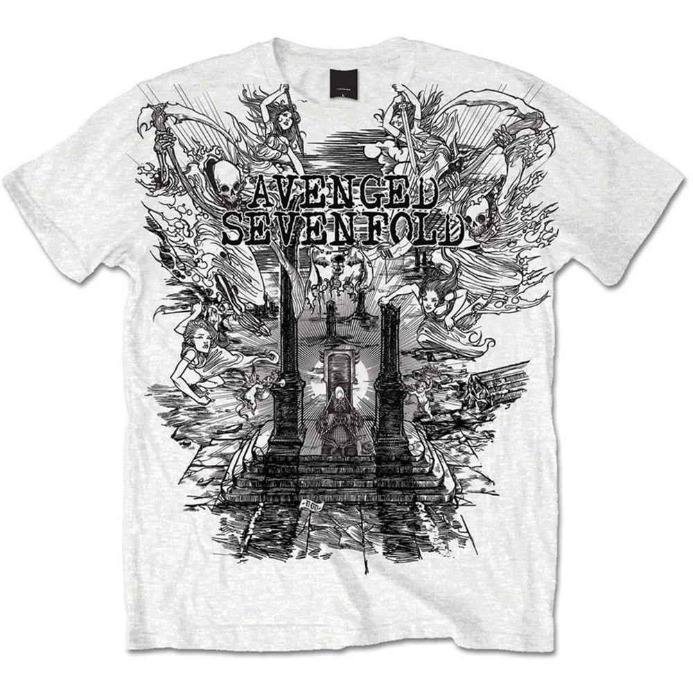 Avenged Sevenfold - Unisex Land Of Cain T-Shirt - Image 2