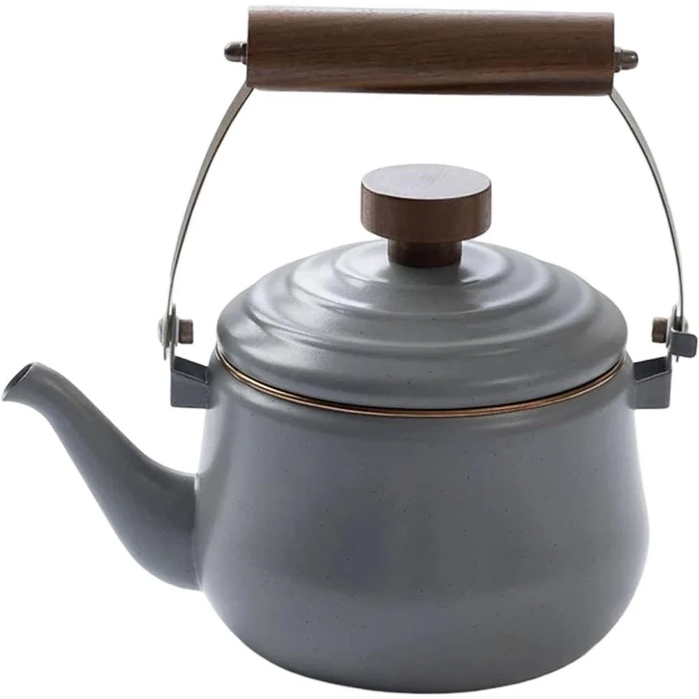 Barebones Living - Enamel Teapot - Image 2