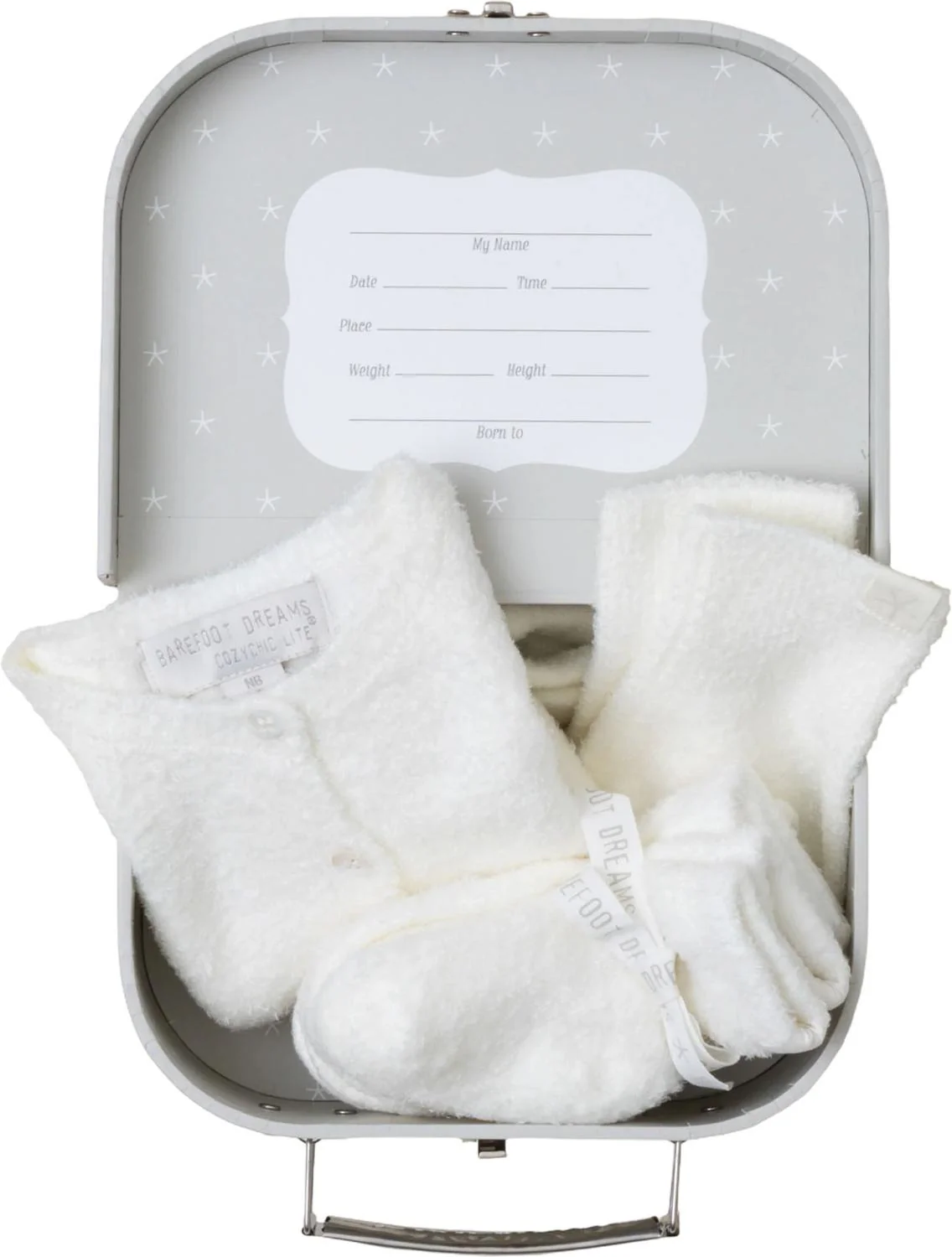 Barefoot Dreams - Baby Cozychic Lite Classic Newborn Set - Image 4