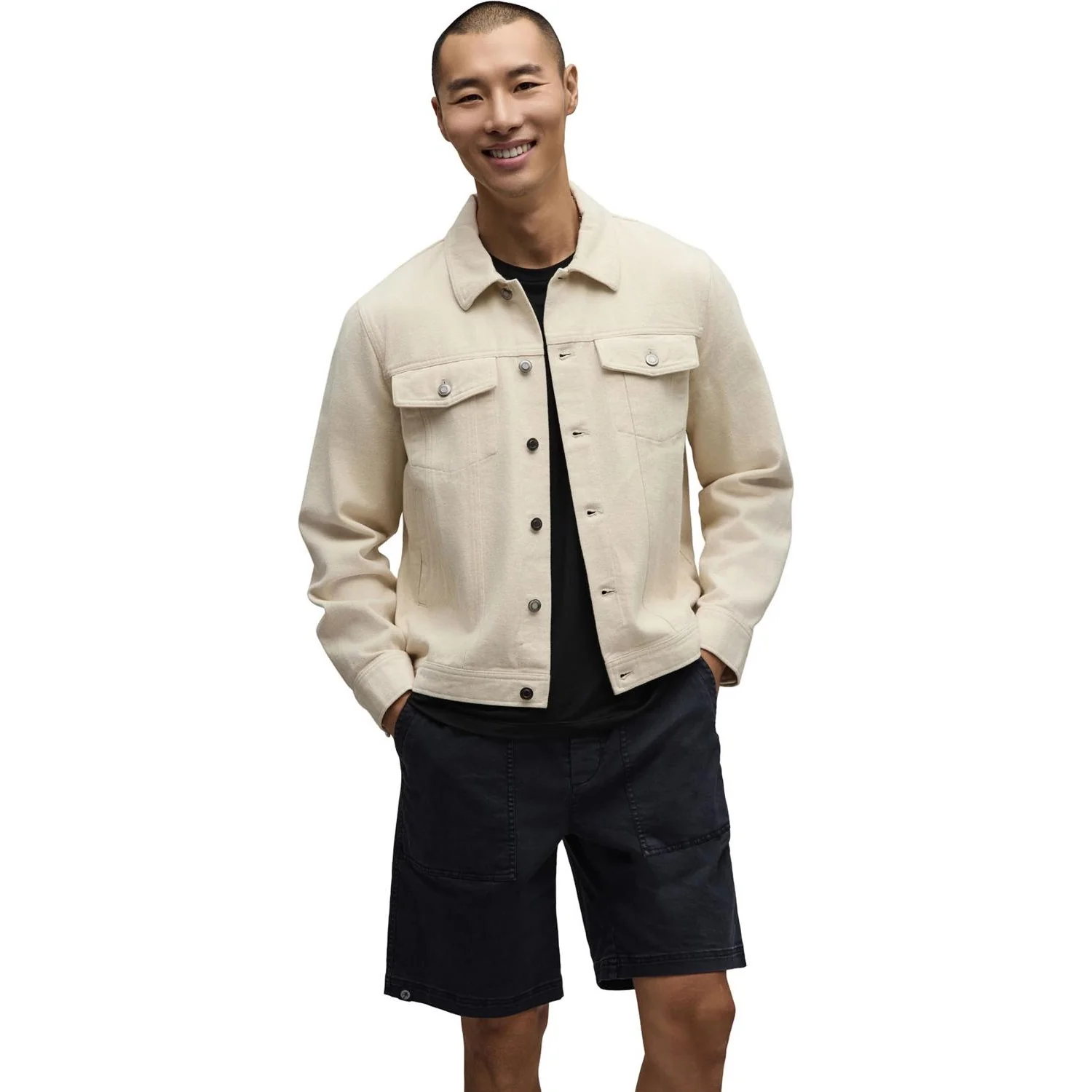 Barefoot Dreams - Mens Brushed Twill Jacket