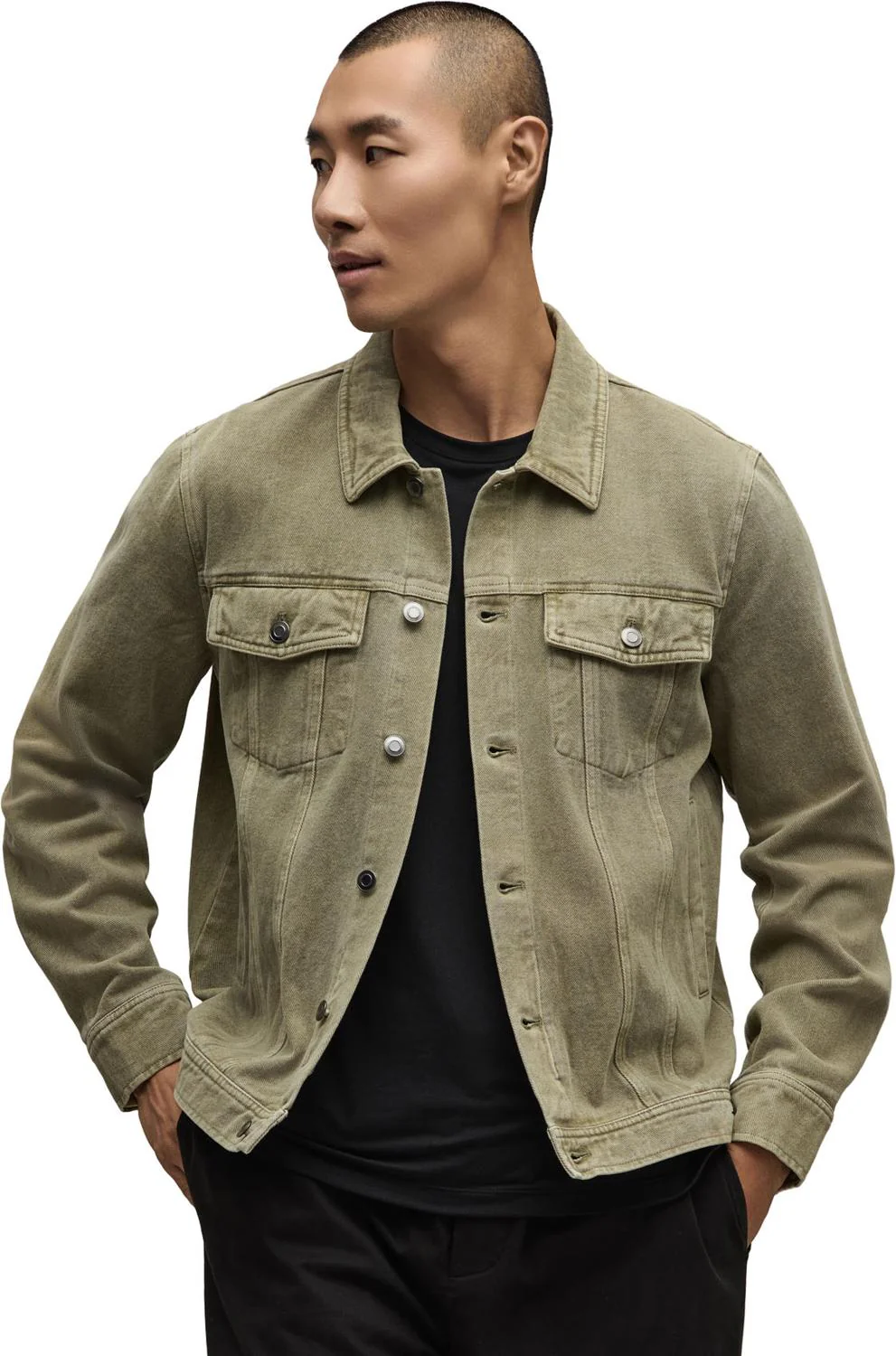 Barefoot Dreams - Mens Brushed Twill Jacket - Image 6