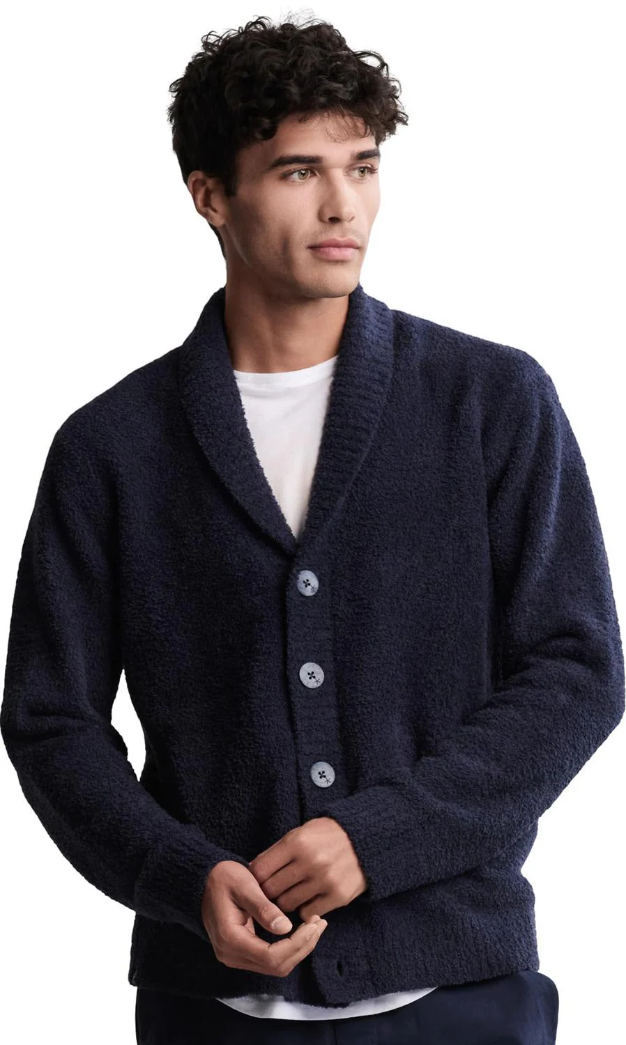 Barefoot Dreams - Mens CozyChic Cardigan - Image 4