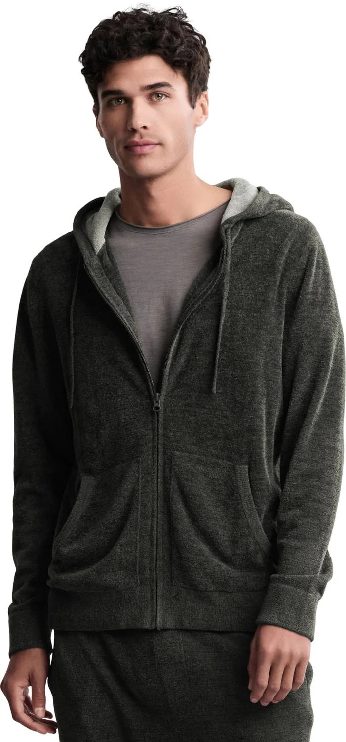 Barefoot Dreams - Mens CozyChic Ultra Lite Zip Up Hoodie - Image 5