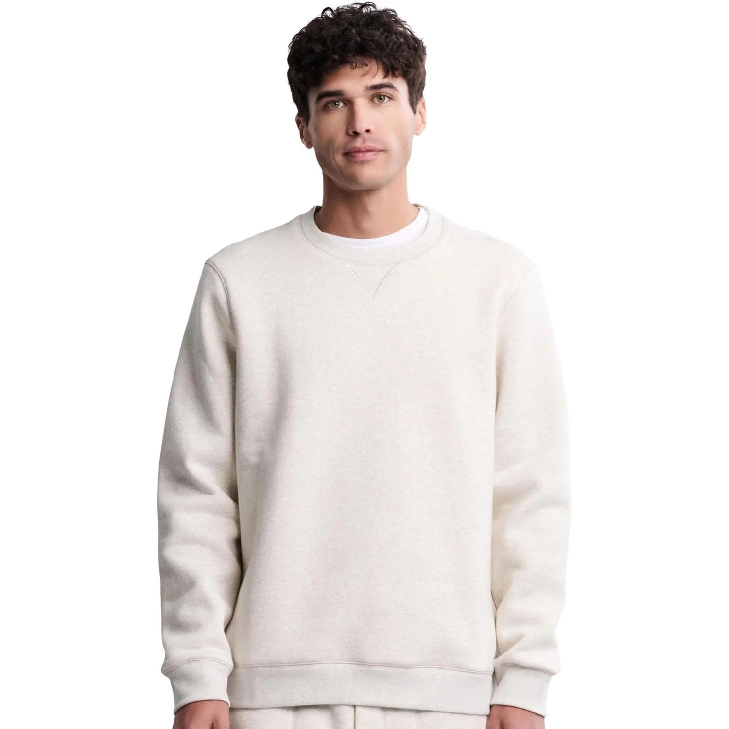 Barefoot Dreams - Mens Fleece Crewneck Sweatshirt