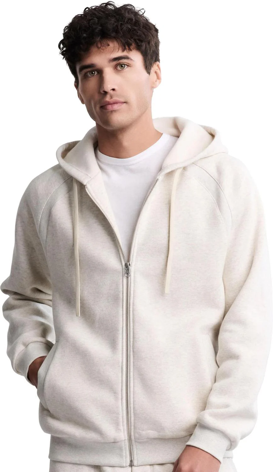 Barefoot Dreams - Mens Fleece Zip Up Hoodie - Image 2
