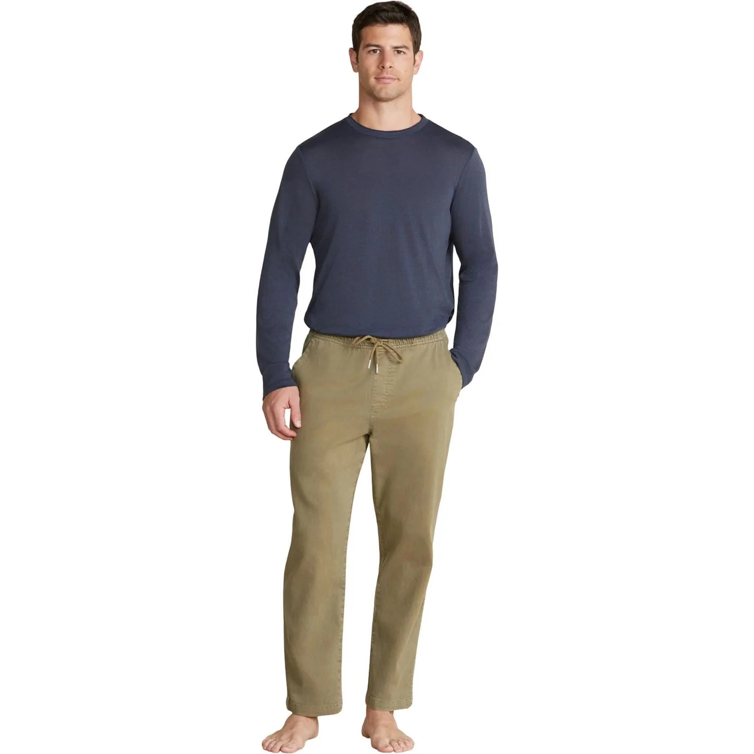 Barefoot Dreams - Mens Malibu Collection Woven Twill Relaxed Pant - Image 2