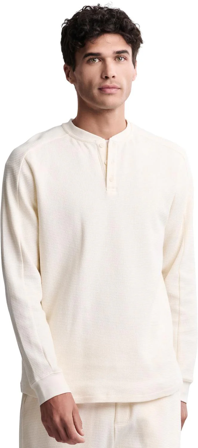 Barefoot Dreams - Mens Waffle Thermal Henley - Image 3