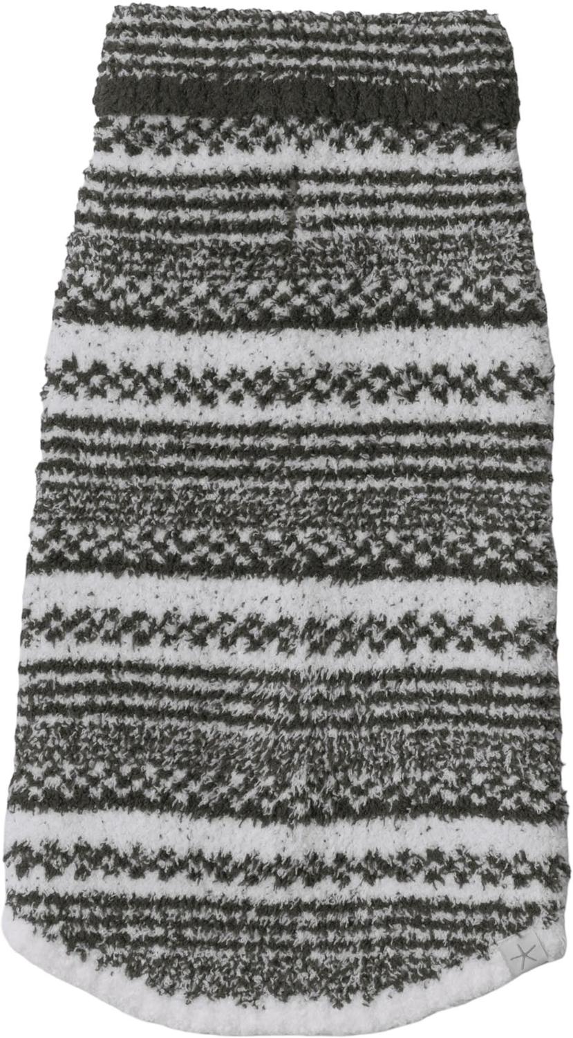 Barefoot Dreams - Pet CozyChic Checkered Stripe Pet Sweater - Image 3