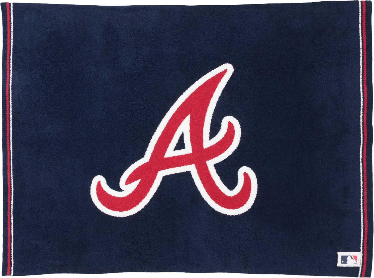 Barefoot Dreams - Unisex CozyChic Atlanta Braves Throw - Image 2