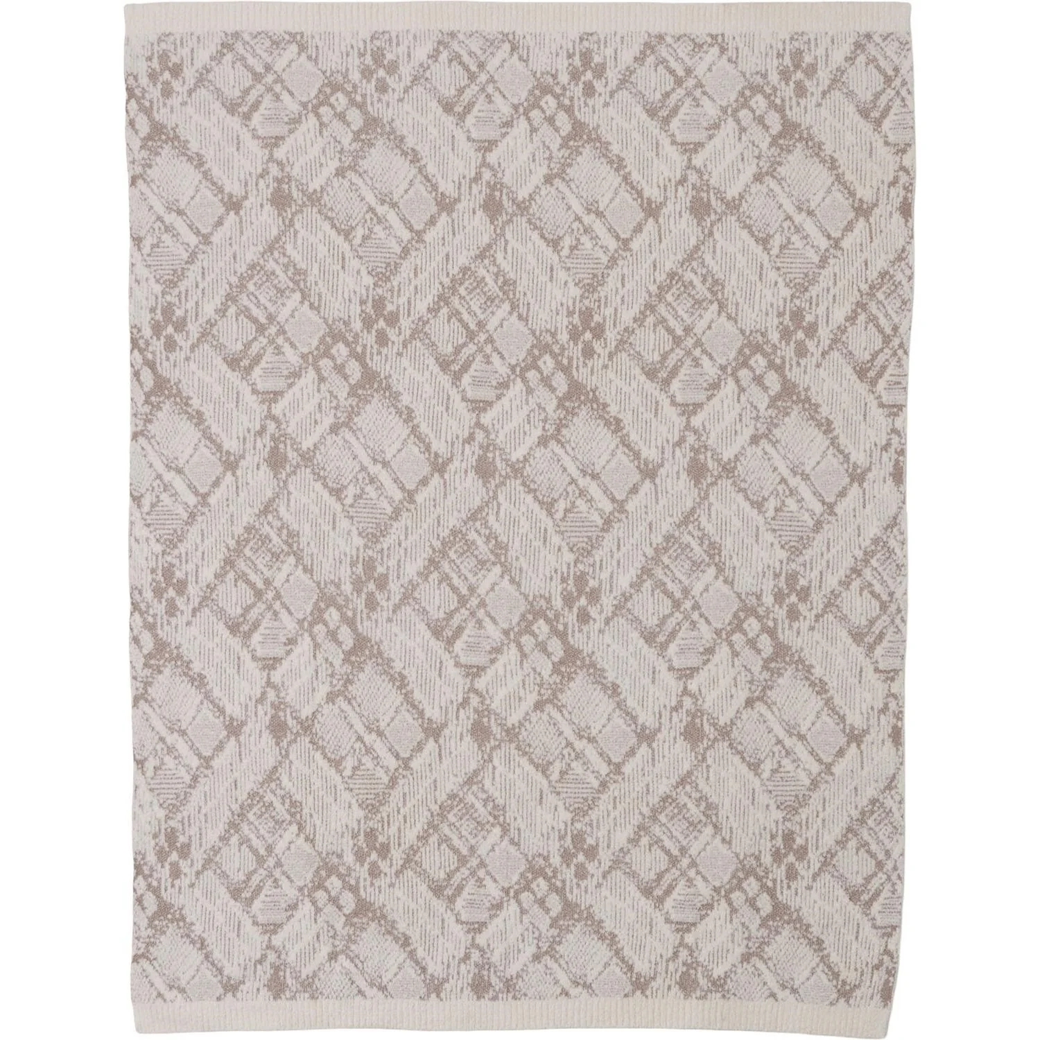 Barefoot Dreams - Unisex CozyChic Cotton Graphic Texture Throw