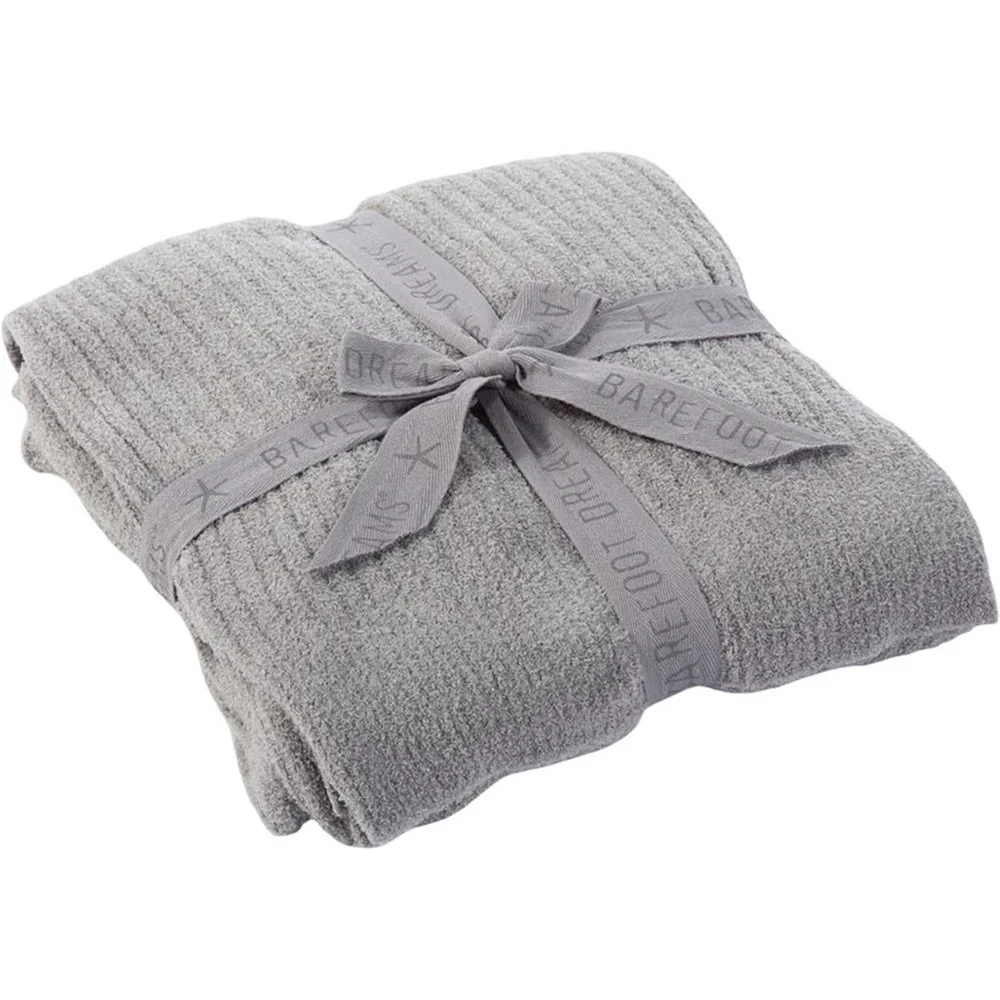 Barefoot Dreams - Unisex Cozychic Lite Ribbed Throw - Image 3