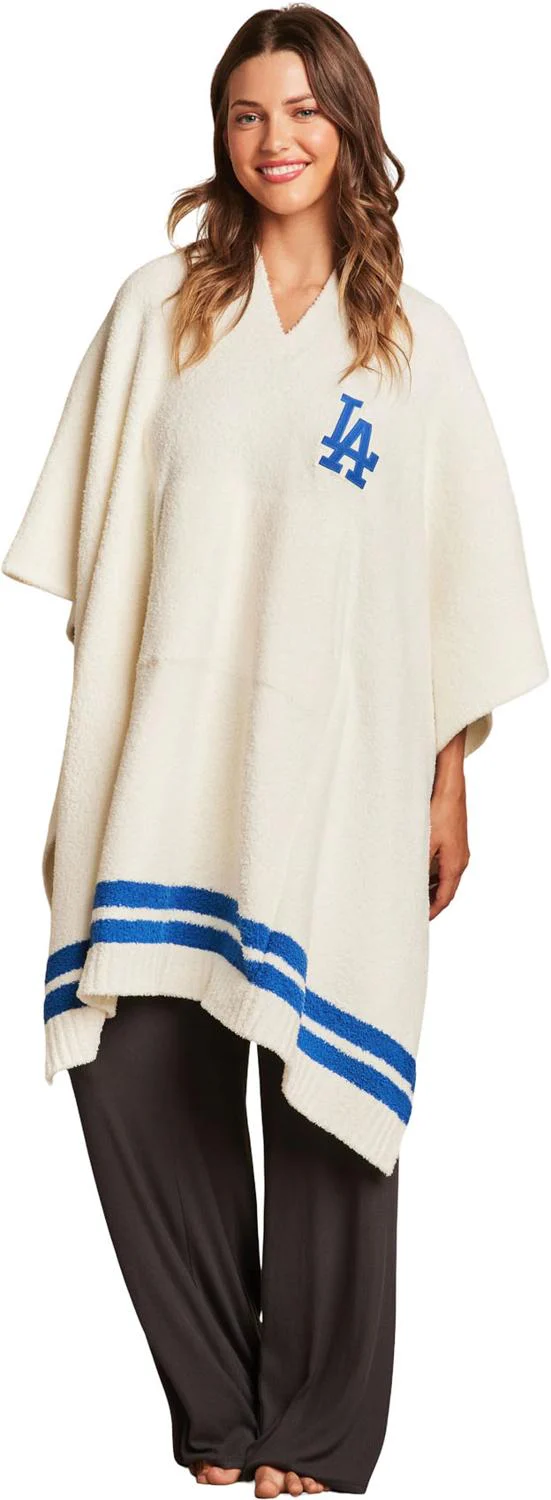 Barefoot Dreams - Unisex Cozychic Los Angeles Dodgers Everything Cozy Poncho - Image 2