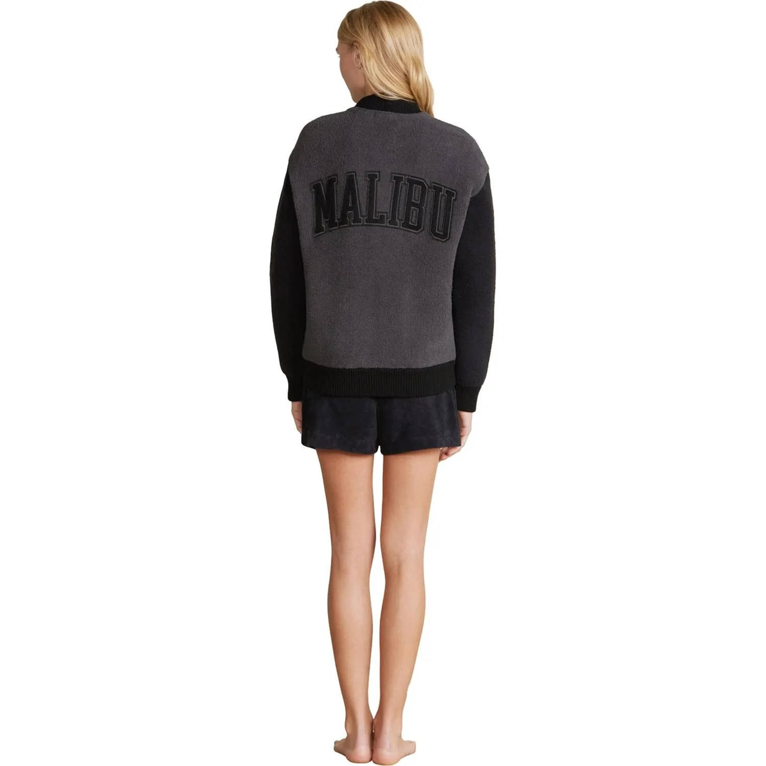 Barefoot Dreams - Unisex Cozychic Malibu Varsity Jacket