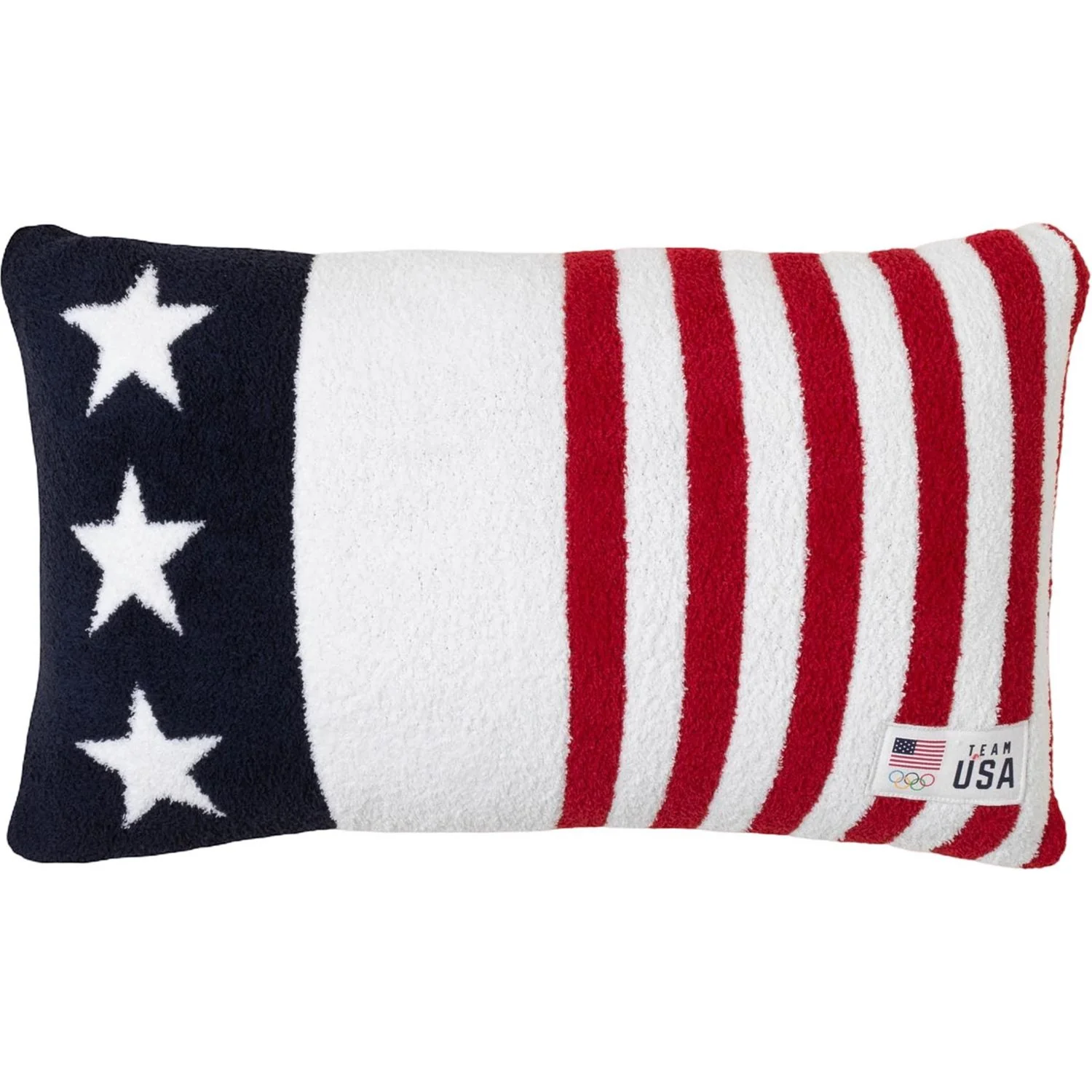 Barefoot Dreams - Unisex Cozychic Team Usa Stars And Stripes Pillow