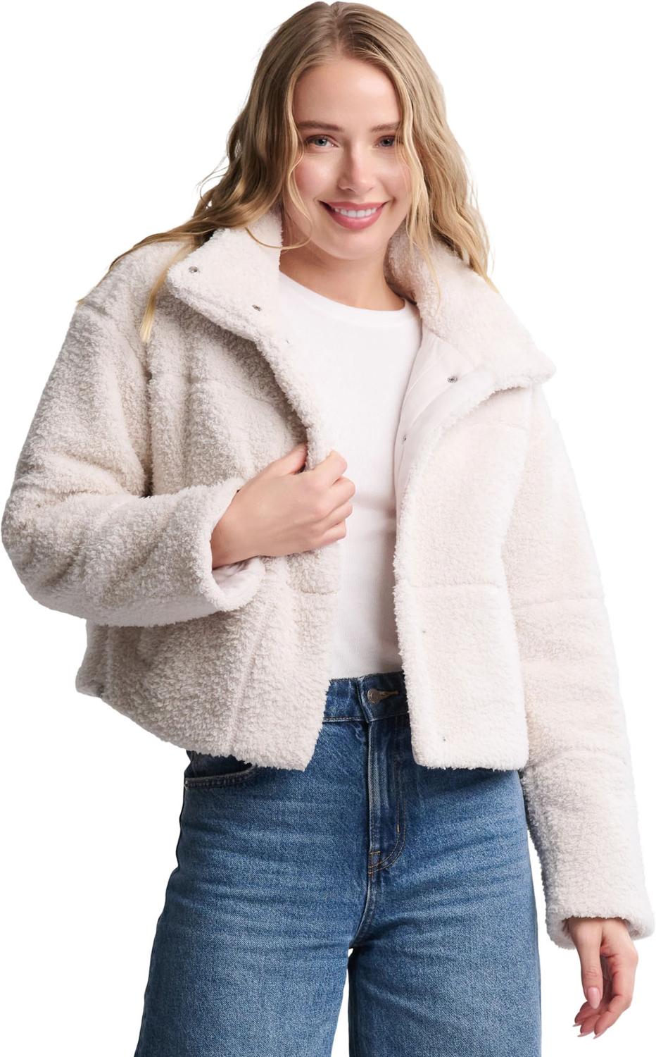 Barefoot Dreams - Womens CozyChic Brushed Puffer Jacket - Image 2