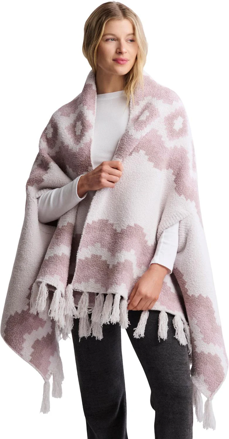 Barefoot Dreams - Womens Cozychic Mosaic Wrap - Image 3