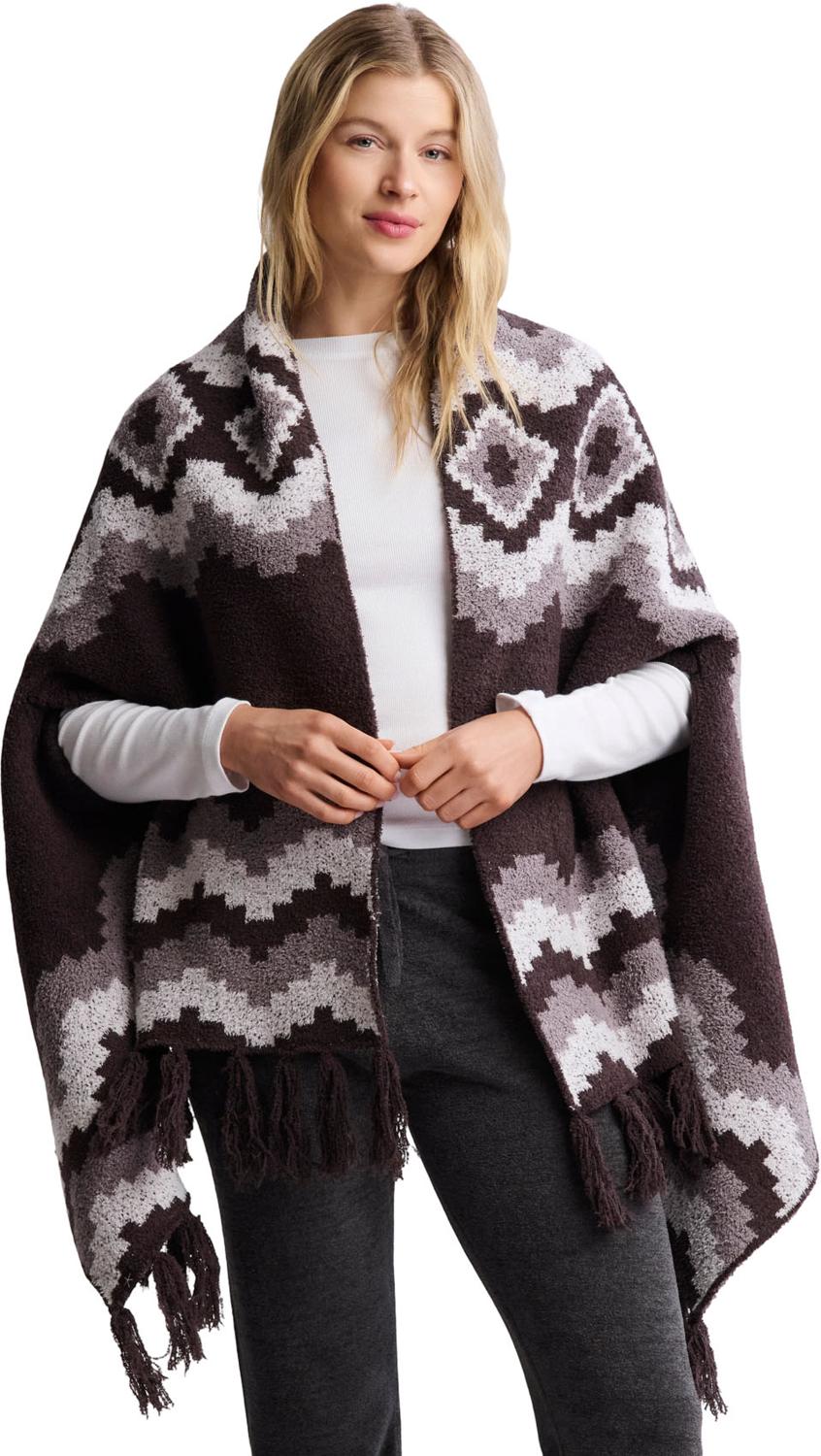 Barefoot Dreams - Womens Cozychic Mosaic Wrap - Image 4
