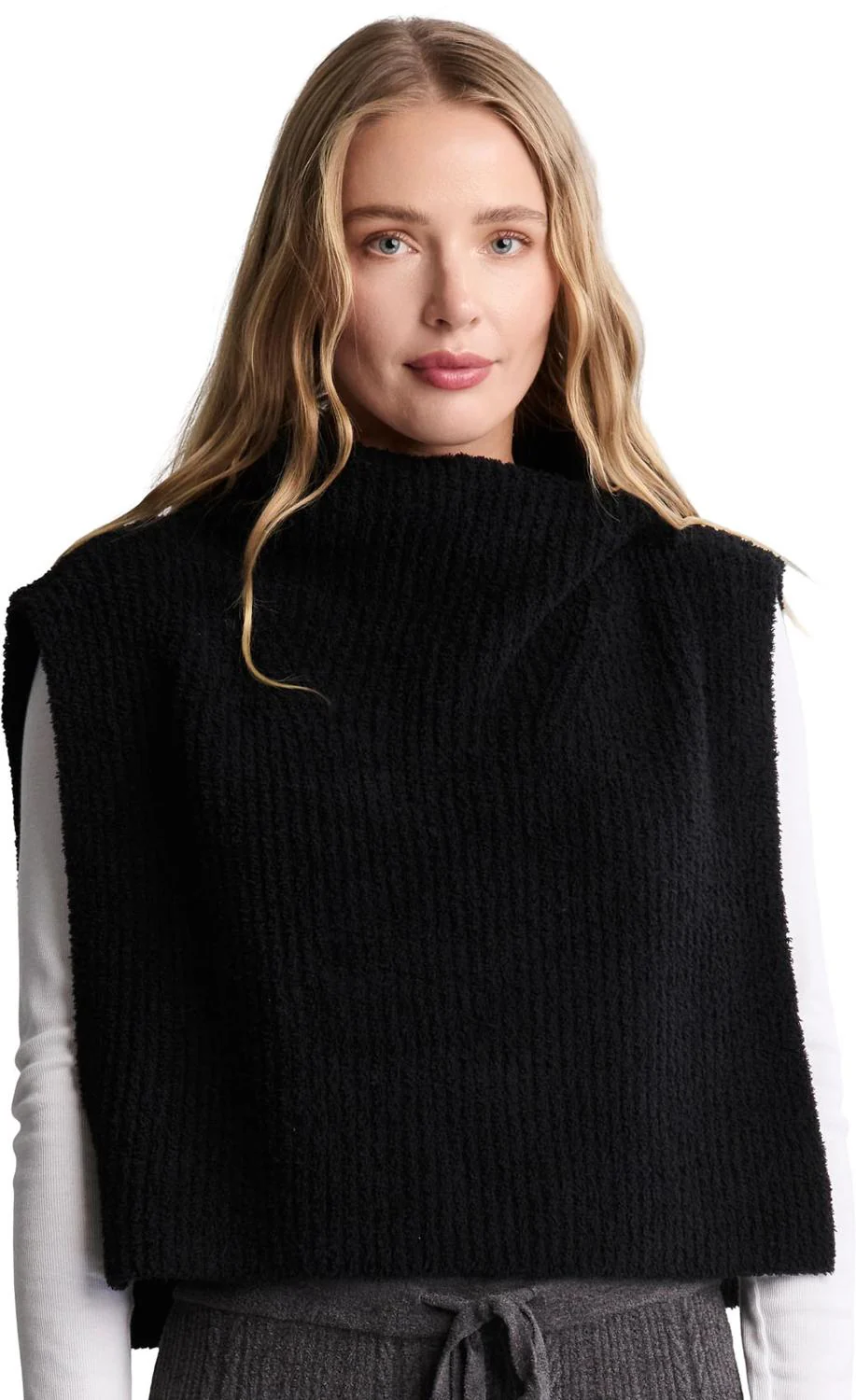 Barefoot Dreams - Womens CozyChic Ribbed Balaclava - Image 3