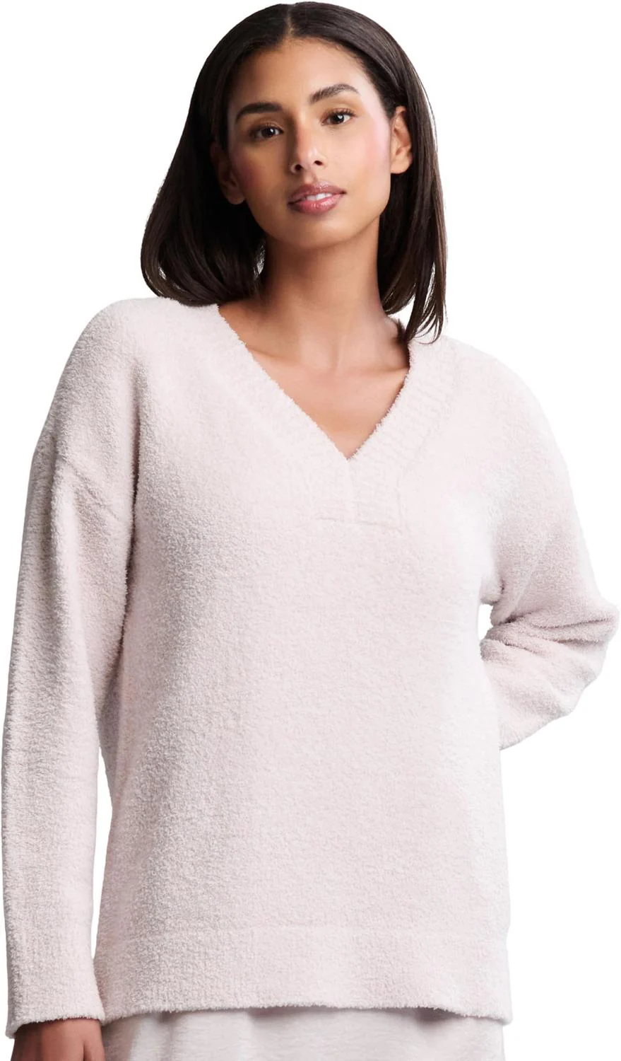 Barefoot Dreams - Womens CozyChic V-Neck Pullover - Image 3