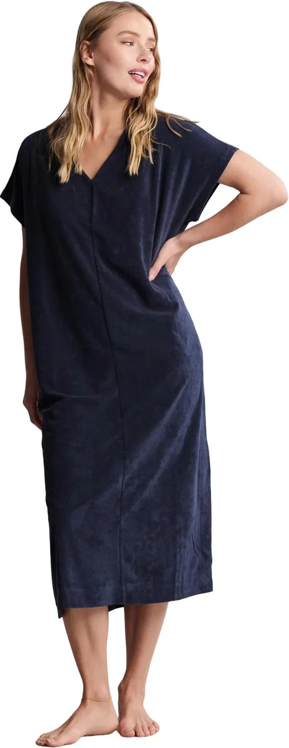 Barefoot Dreams - Womens Cozyterry Caftan Dress - Image 2