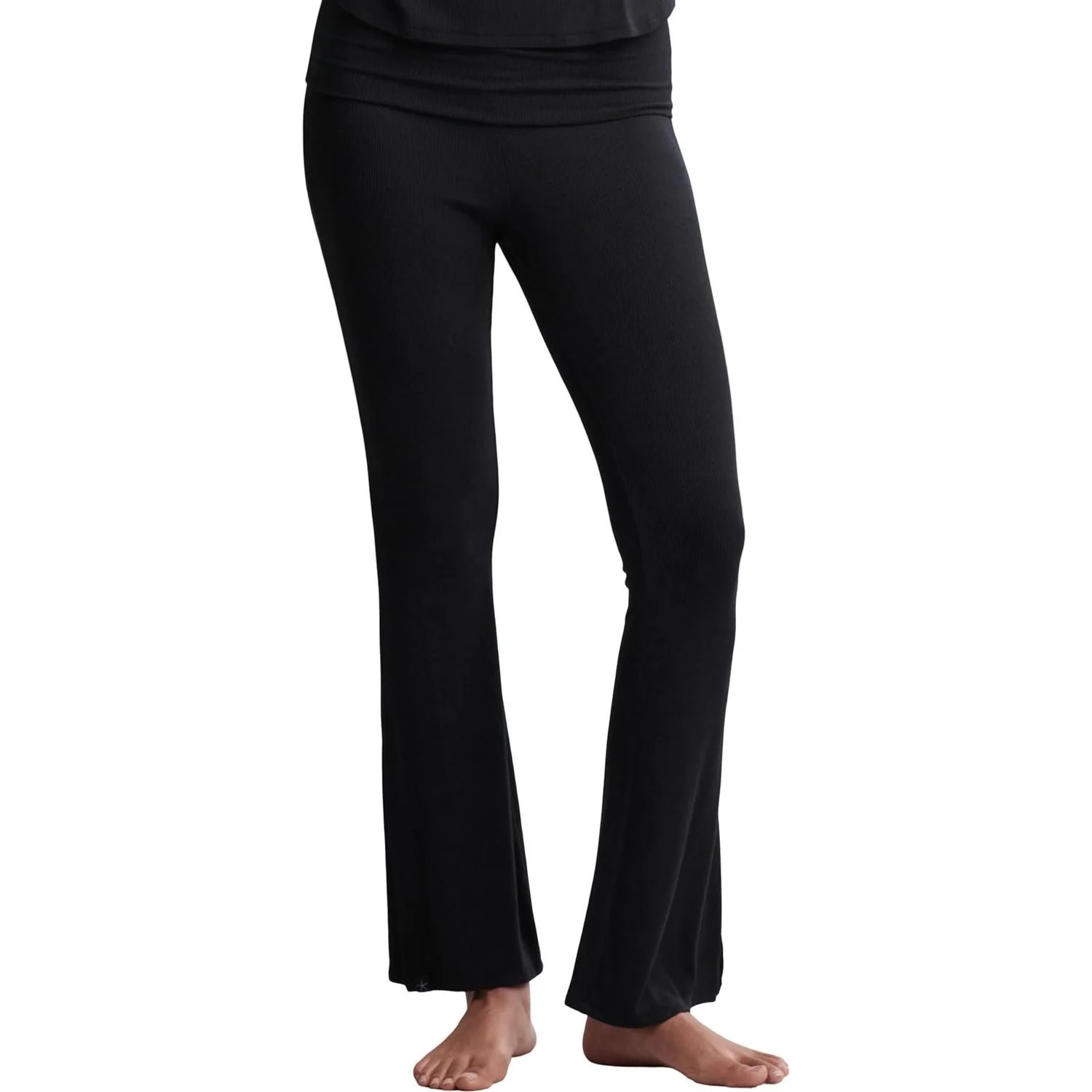 Barefoot Dreams - Womens Ultra Soft Rib Fold Over Pant