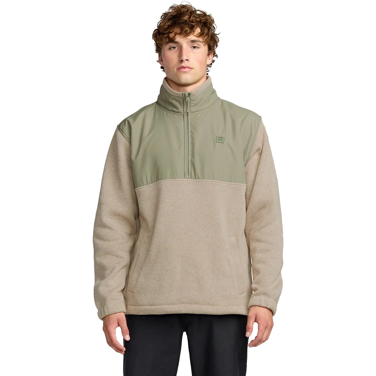 Billabong - Mens Boundary Blocked Mock Neck Sweatshirt - Image 2