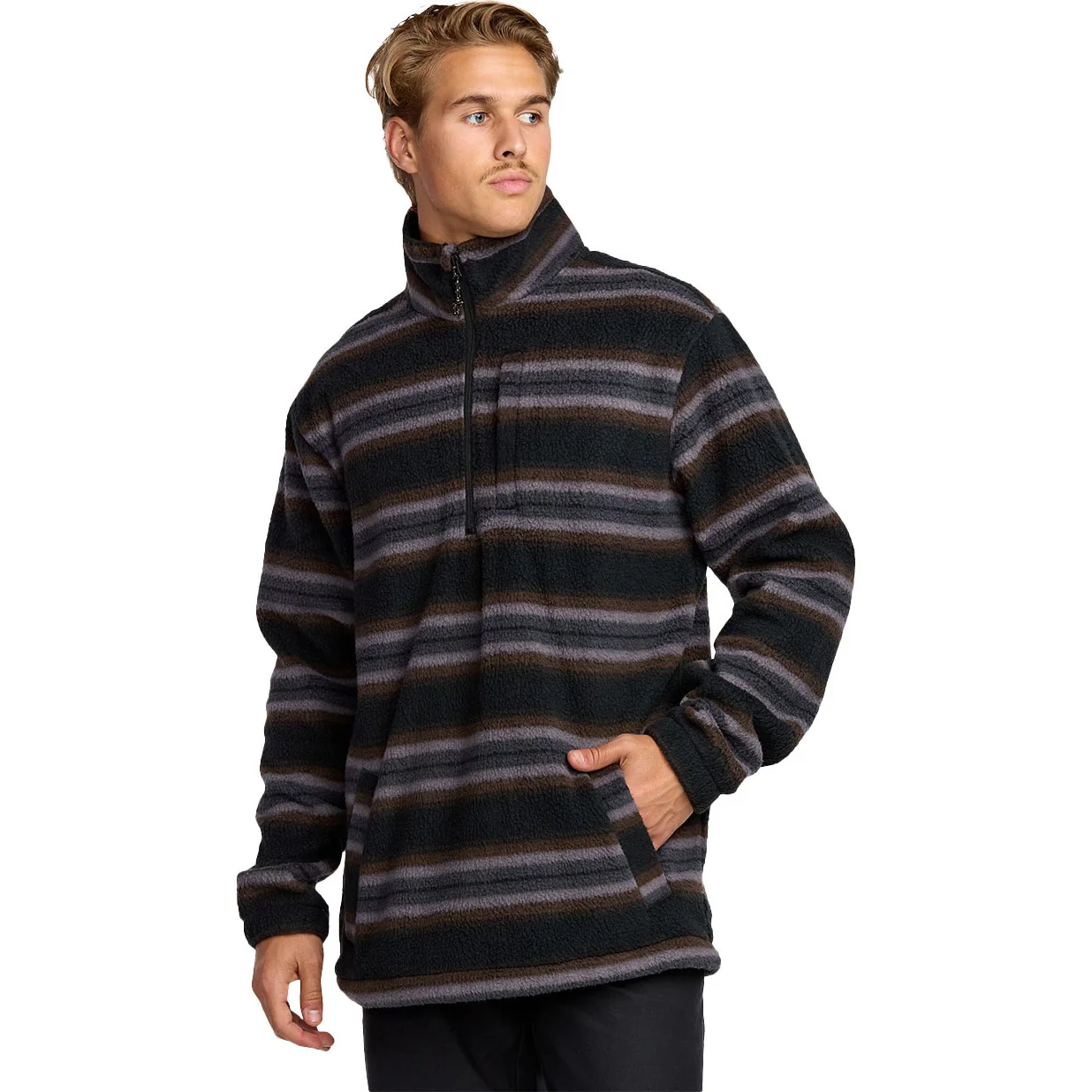 Billabong - Mens Boundary Mock Sweater - Image 2