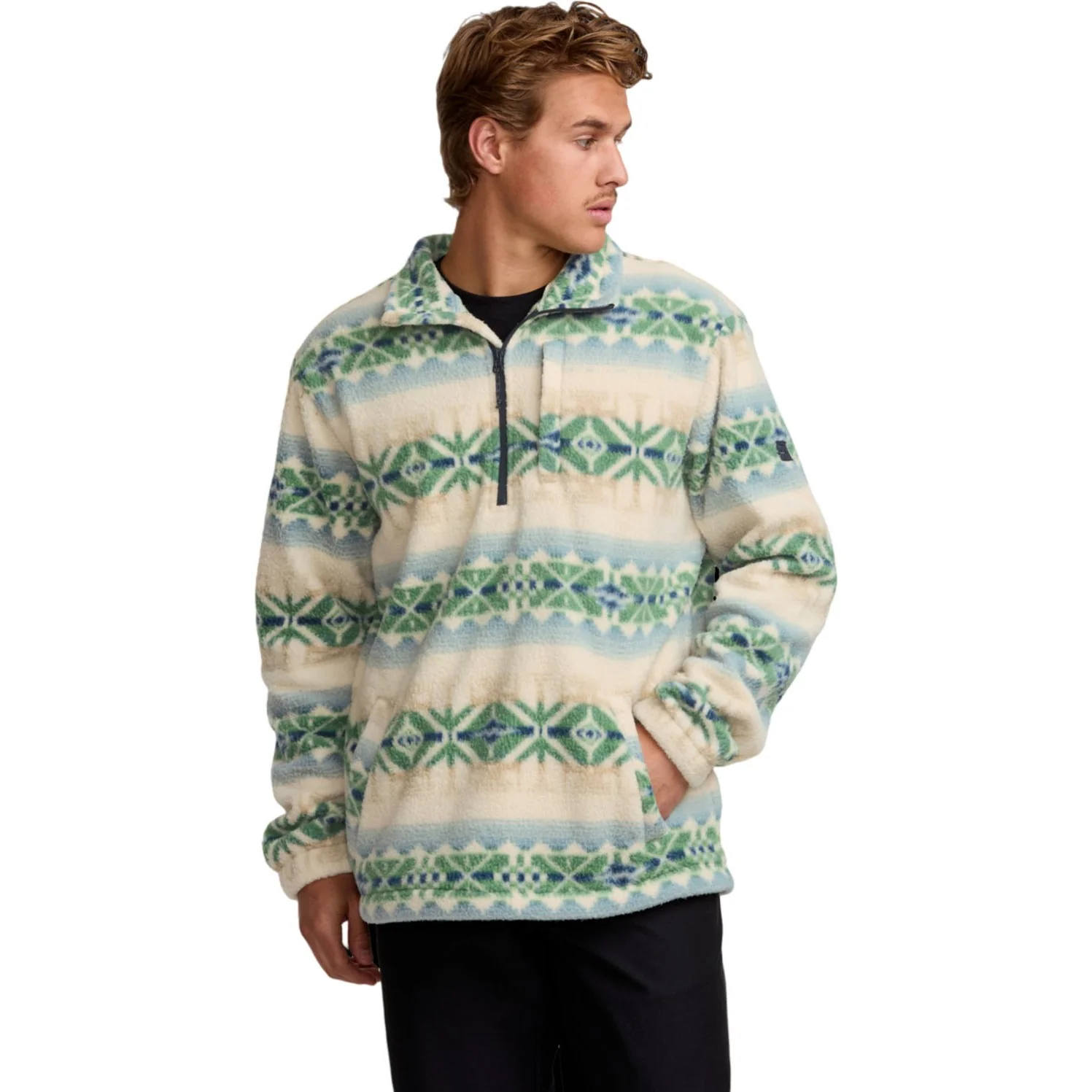 Billabong - Mens Boundary Mock Sweater - Image 9