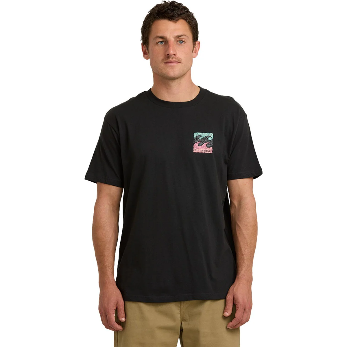 Billabong - Mens Crayon Wave Premium Short Sleeve T-Shirt - Image 3