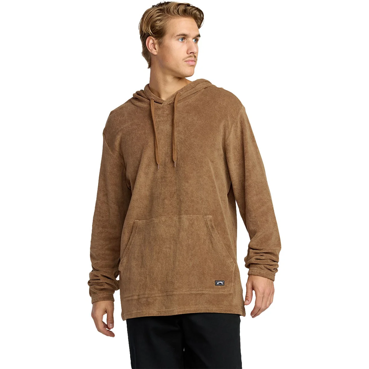 Billabong - Mens Flecker Diego Solid Pullover Hoodie - Image 3