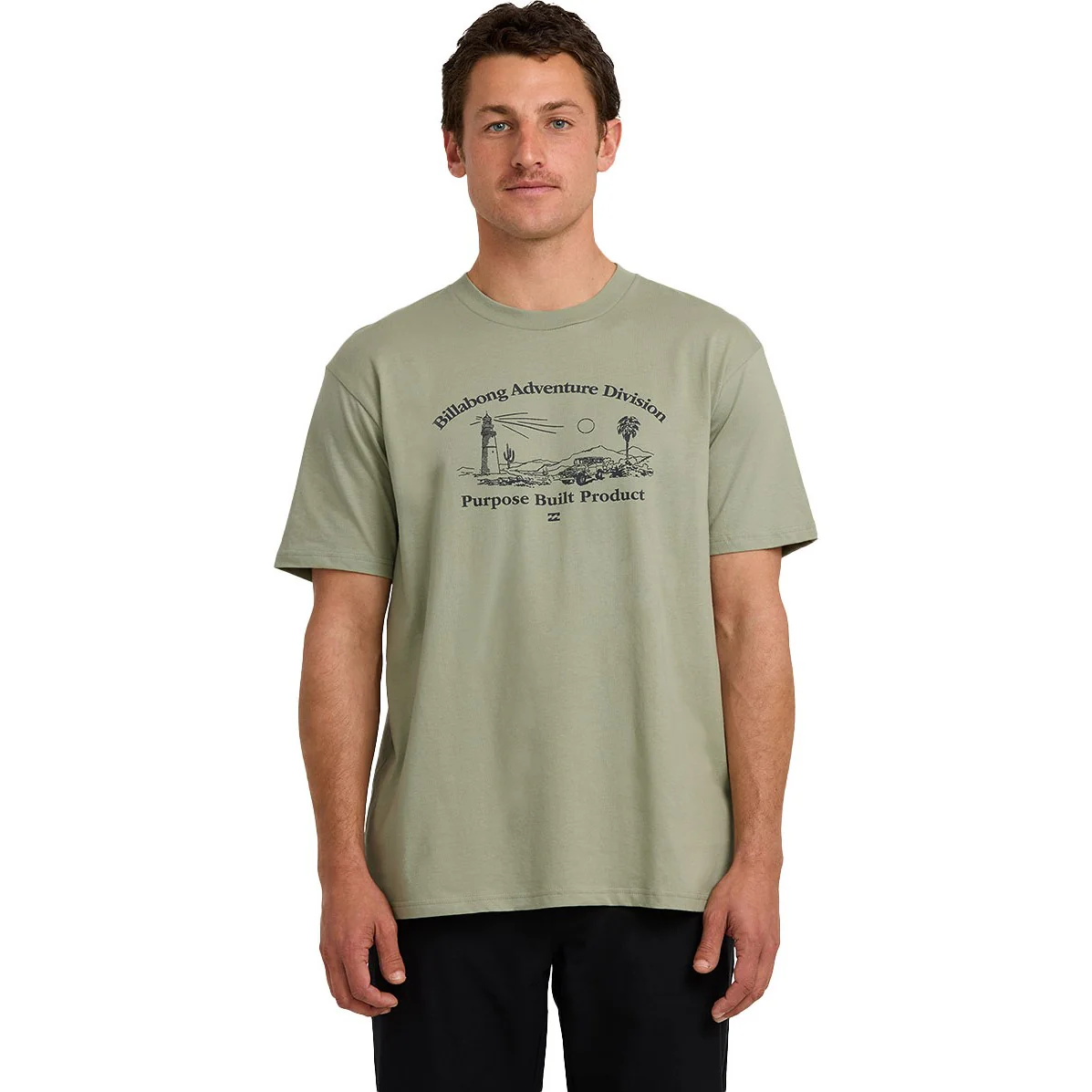 Billabong - Mens Scenic Route Adiv Short Sleeve T-Shirt - Image 2
