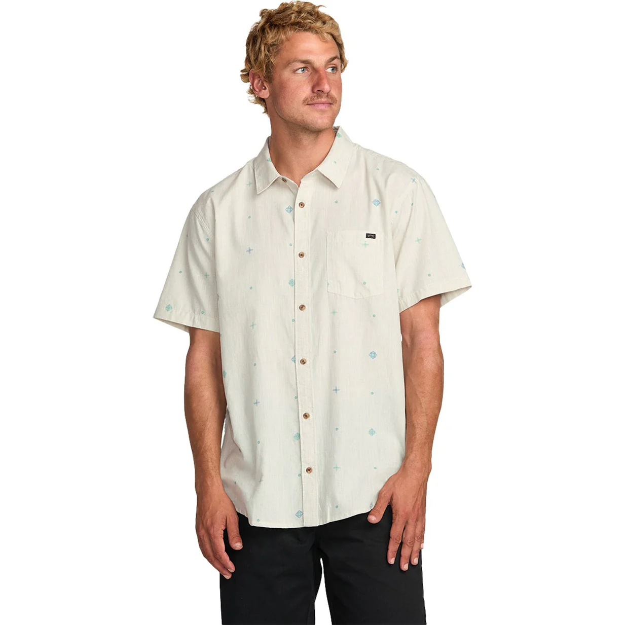Billabong - Mens Sundays Mini Short Sleeve Top - Image 2