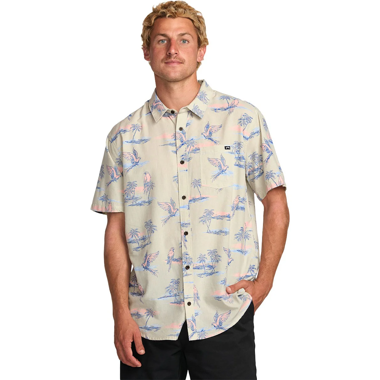 Billabong - Mens Sundays Short Sleeve Top - Image 6