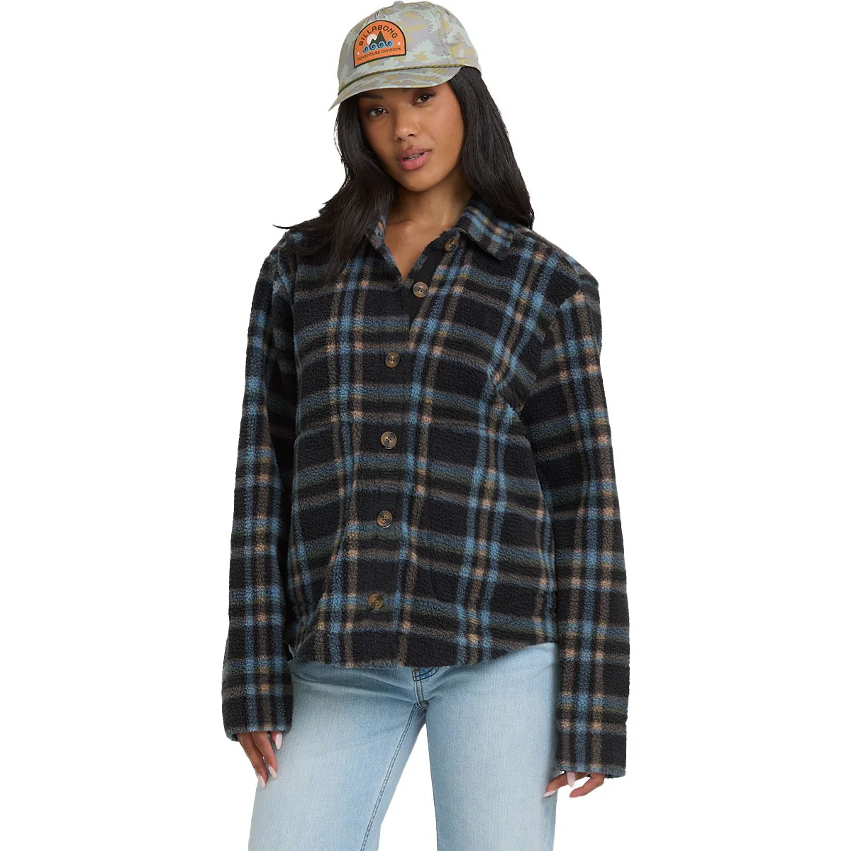 Billabong - Womens Breezy Flc Shacket - Image 3