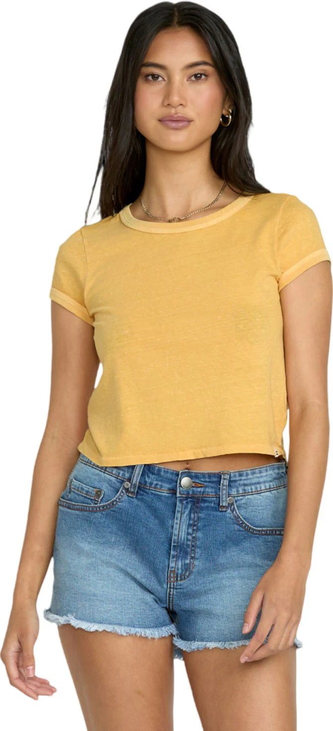 Billabong - Womens Daily Tee Short Sleeve Knit Top - Image 11